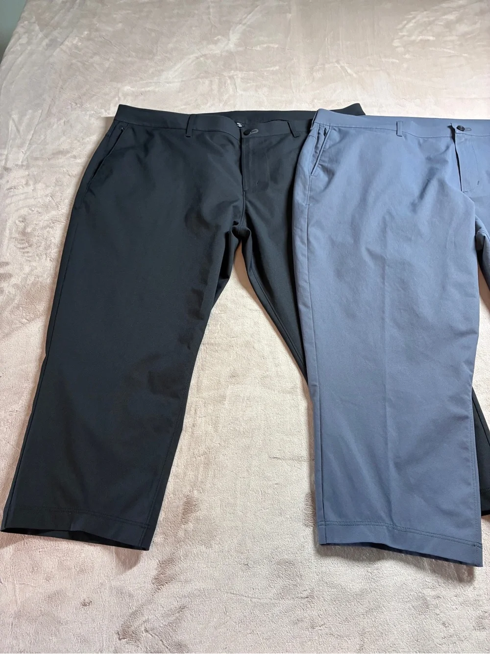 LOT OF 2 Public Rec Dealmaker Pants Men 44x28 Performance Golf Chino Black Blue